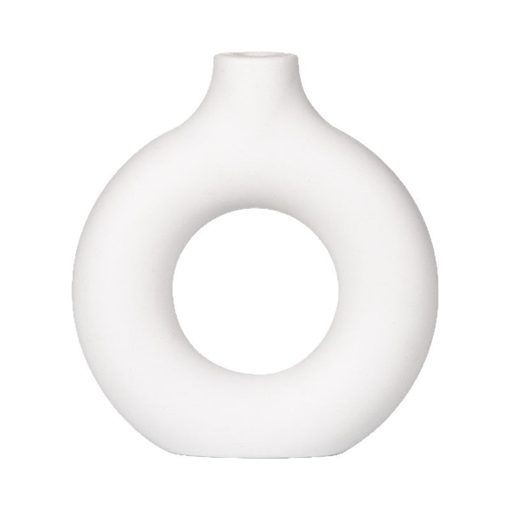 Modern Circular Ceramic Vase