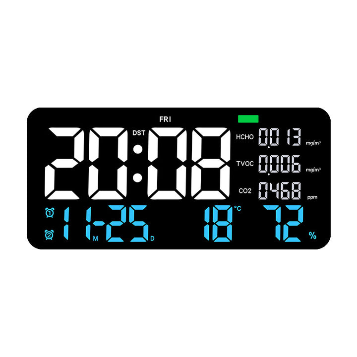 Digital multifunctional weather alarm clock