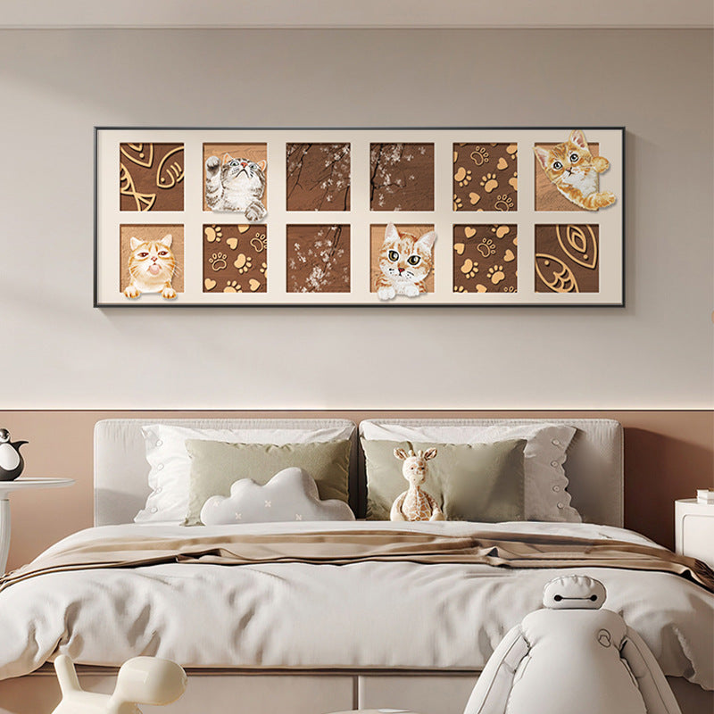 Cat-Themed Decorative Wall Art