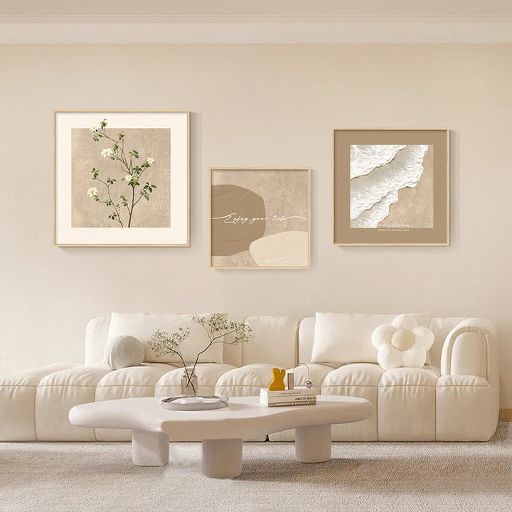 Abstract Wave-Inspired Canvas Art Print