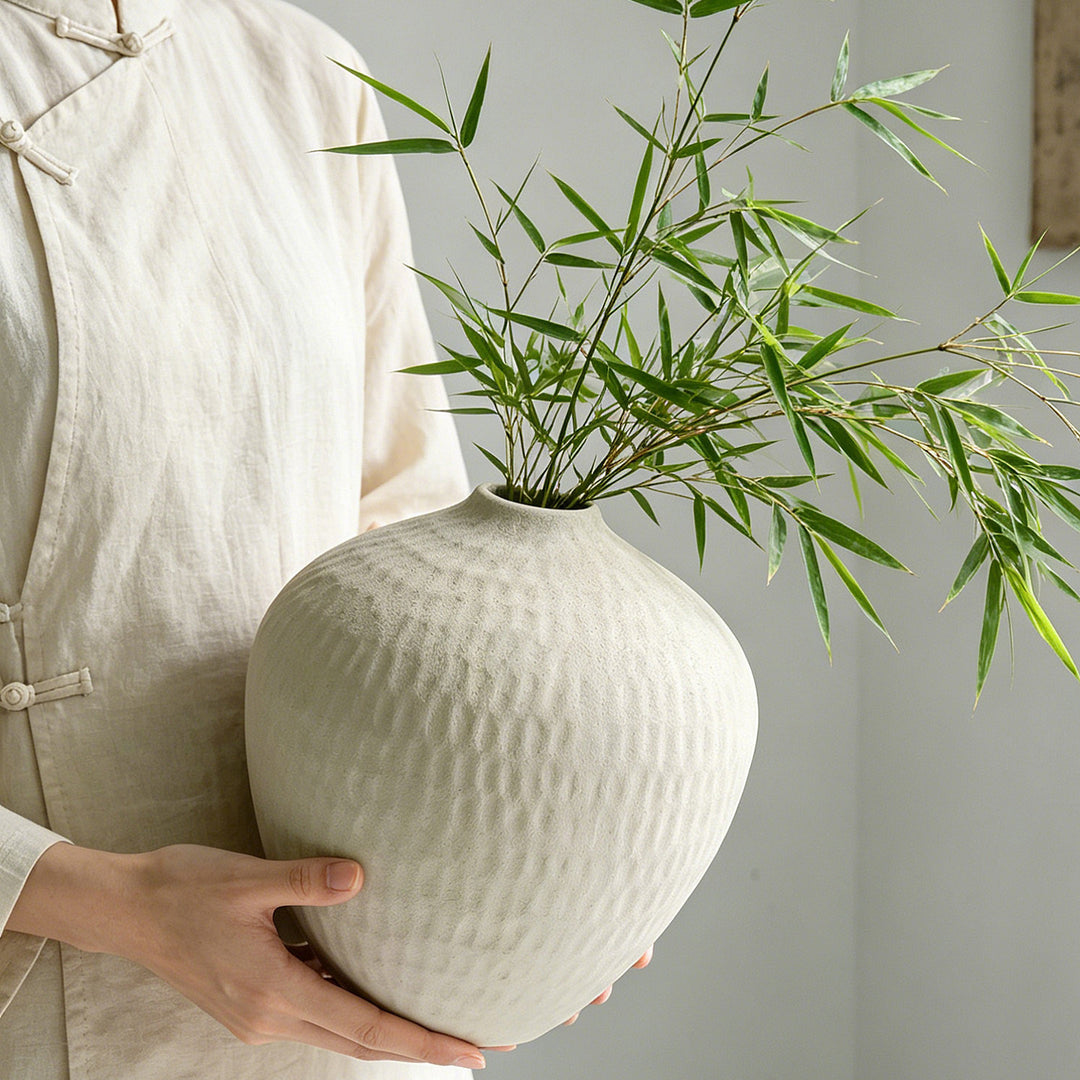 Decorative ceramic vase