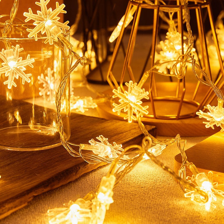 Globe LED string lights for atmospheric home decor