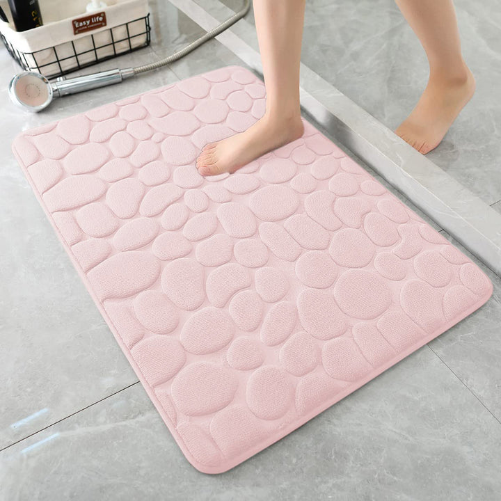 Soft Textured Memory Foam Bath Mat