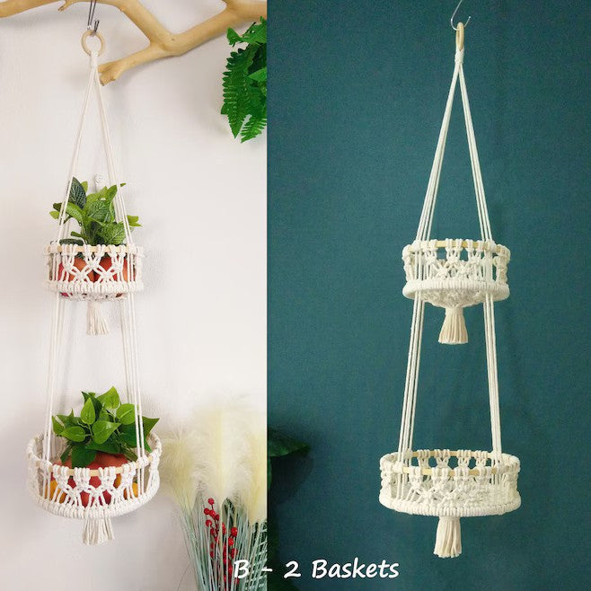 Hanging Macrame Plant Holder