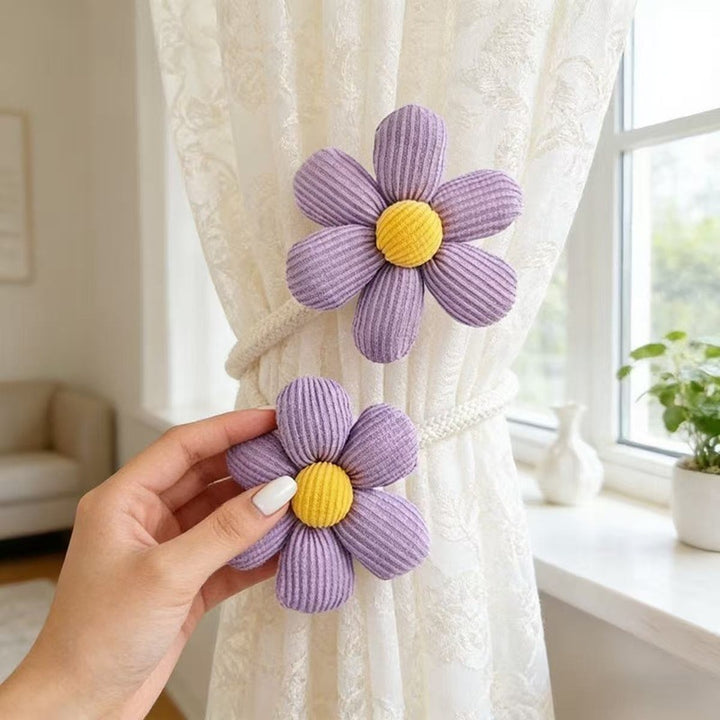 Decorative curtain holder