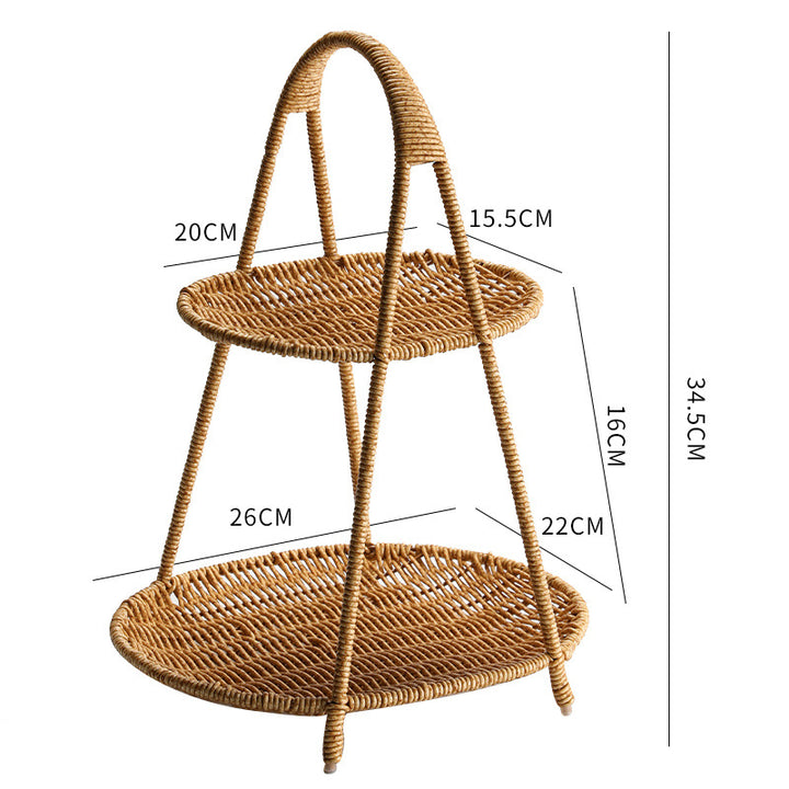 Elegant Handmade Willow Basket