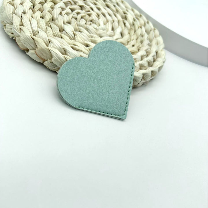 Heart-Shaped Leather Accessory