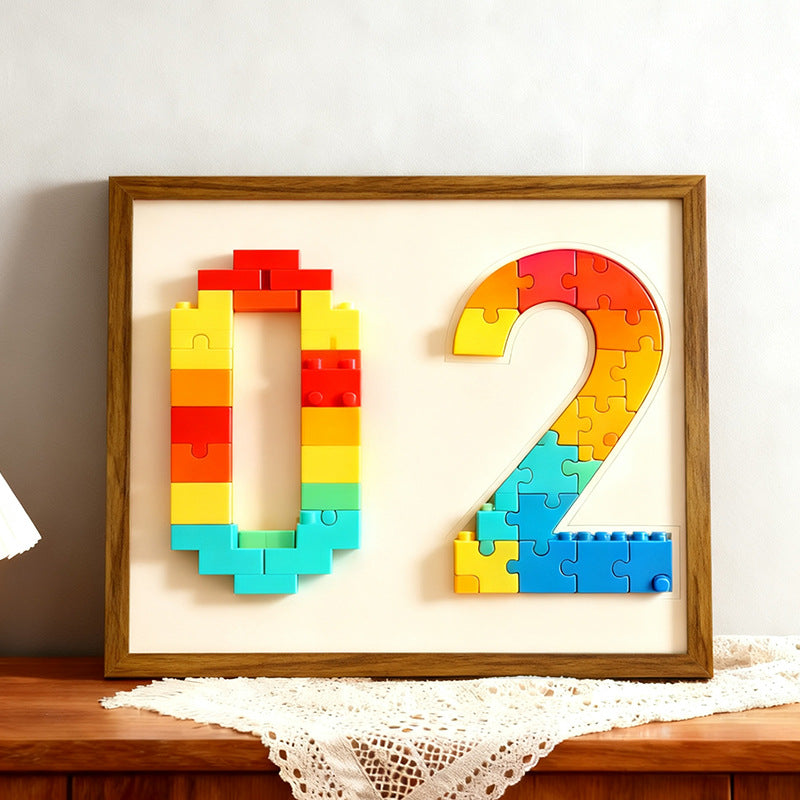 Creative Number Art Frame