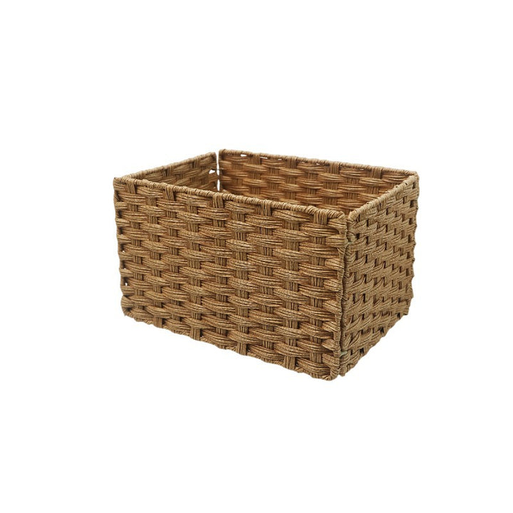 High-quality, woven storage basket