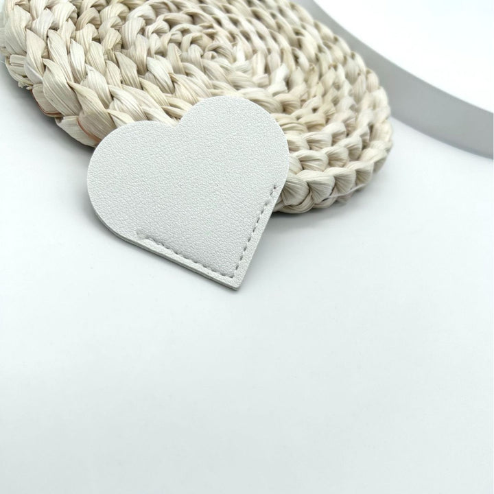 Heart-Shaped Leather Accessory