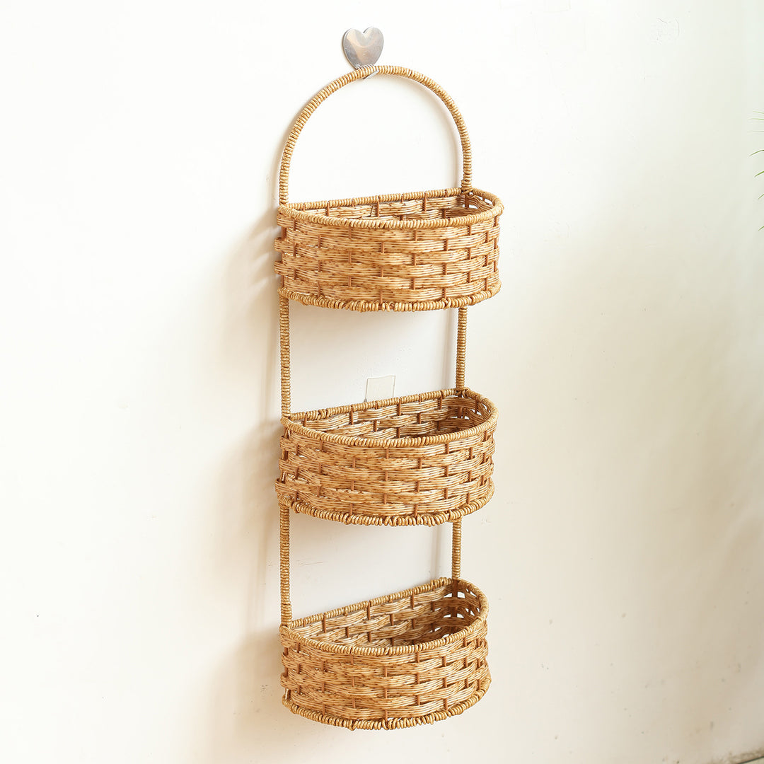 Double Layer Woven Storage Container