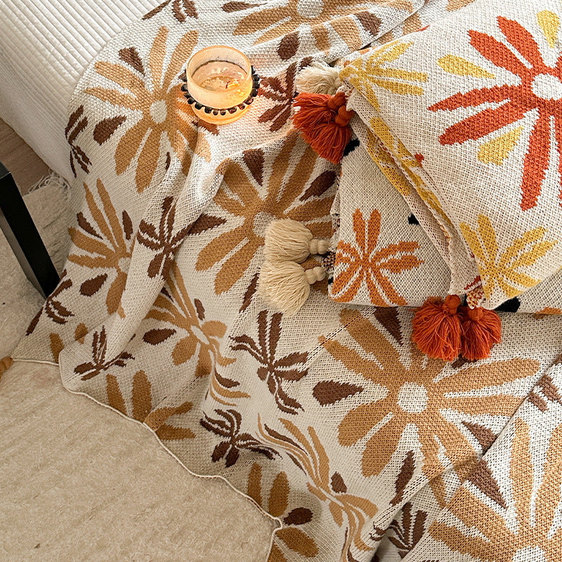 Cozy Decorative Knit Blanket