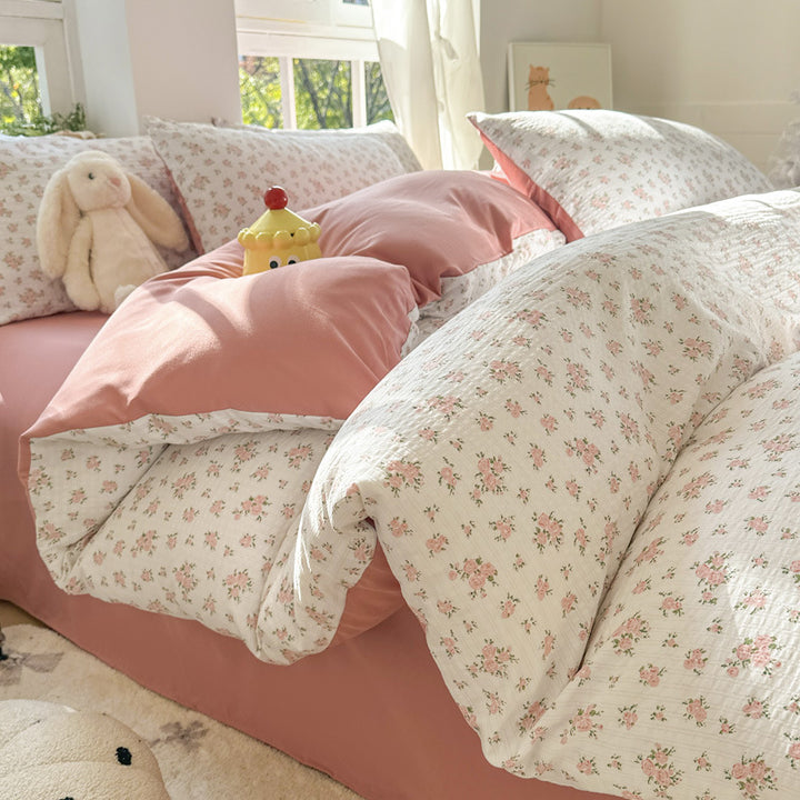 Soft Cotton Cartoon Bedding Set