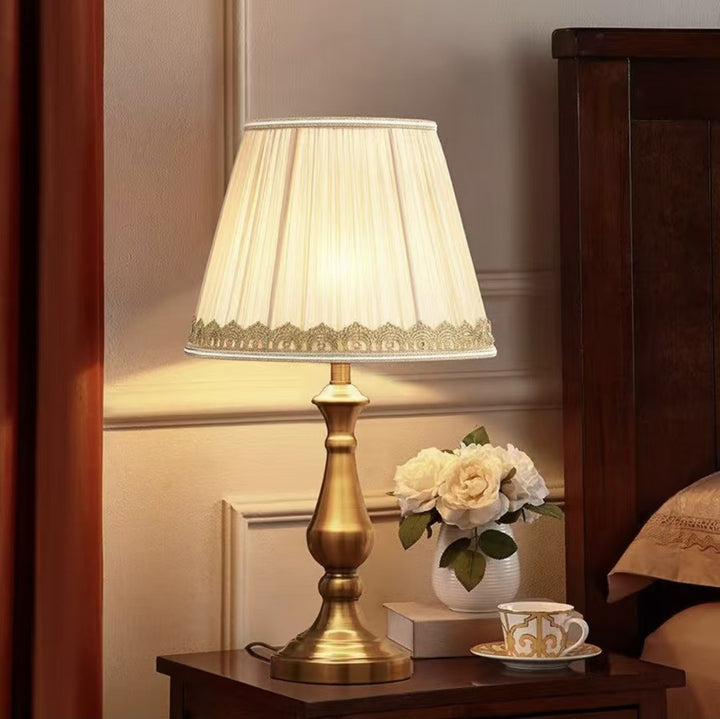 Elegant bedside lamp