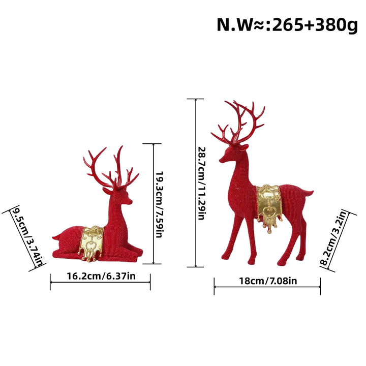 Elegant decorative figure of a majestic stag