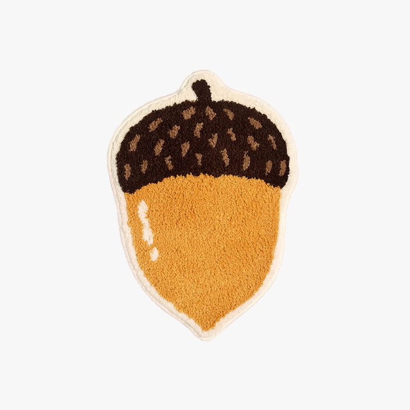 Playful Fruit-Themed Area Mat