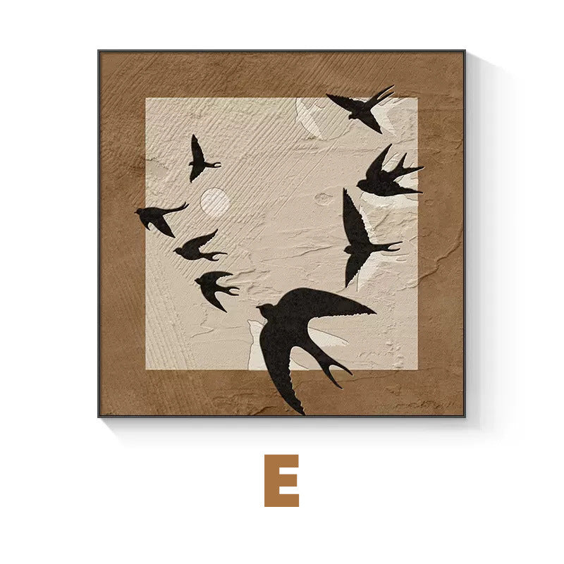 Decorative Floral Framed Artwork