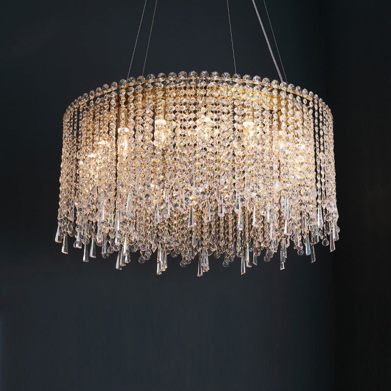 Crystal Cascade Chandelier