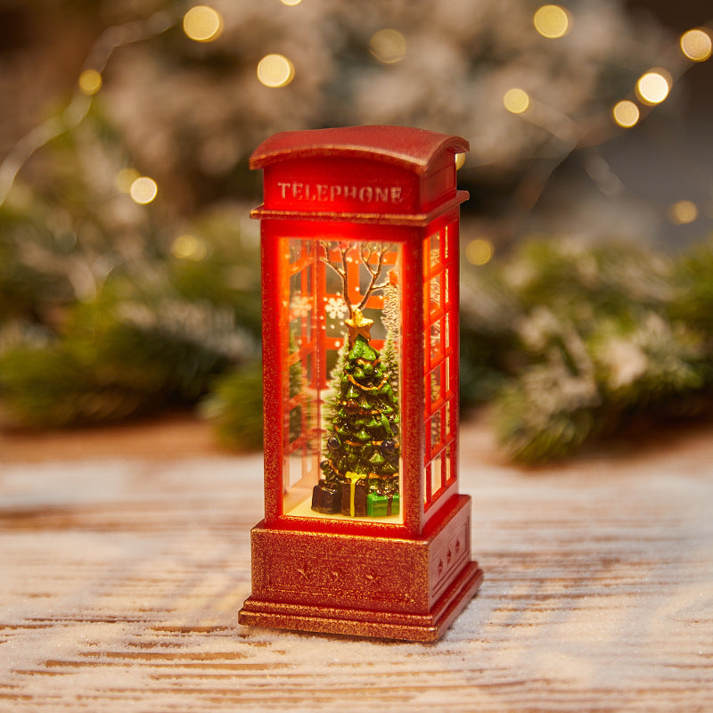 Decorative LED Christmas Lantern