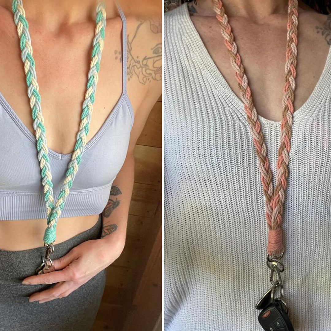 Braided Cotton Dog Leash