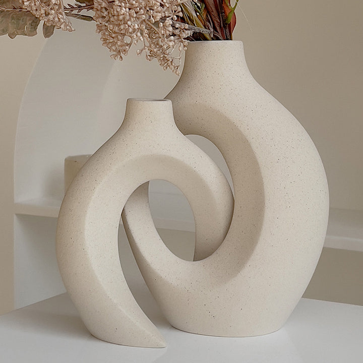 Artistic Abstract Vase Set