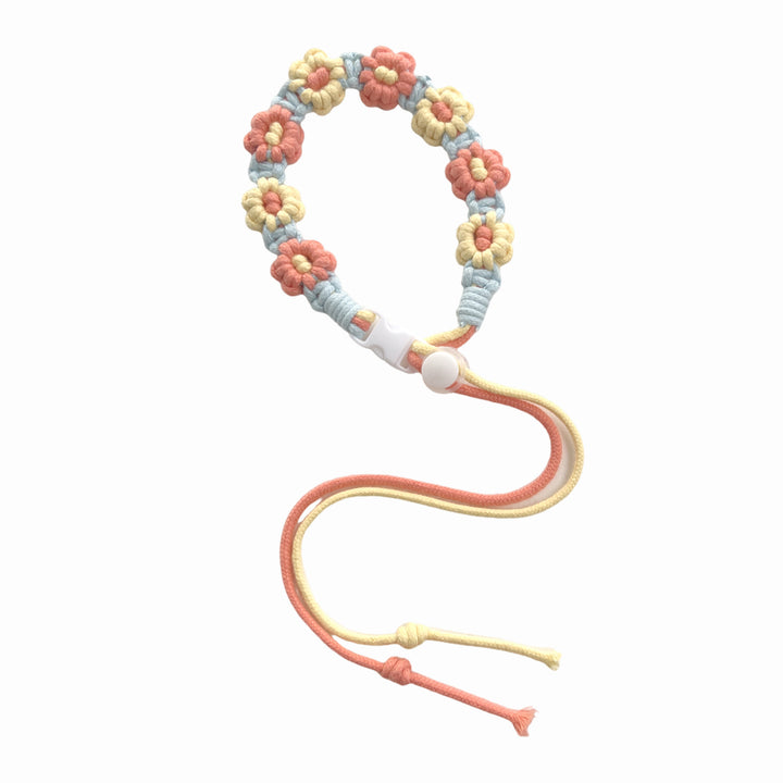 Decorative Flower Macrame Eyewear Holder
