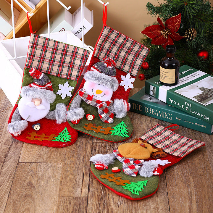 Christmas stocking with creative designs