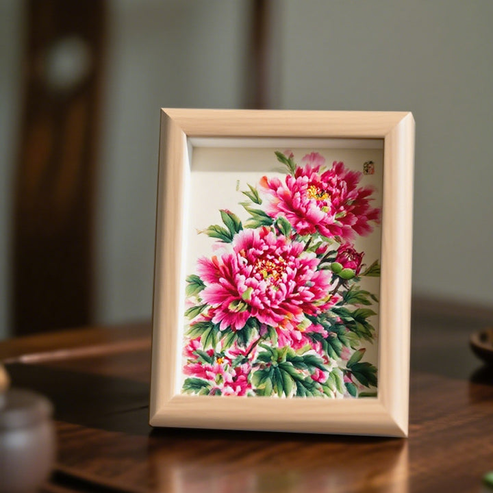 Elegant Floral Framed Artwork
