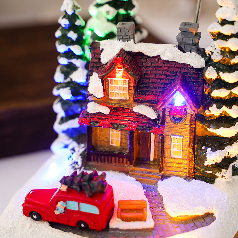Nostalgic Christmas Village Decoration