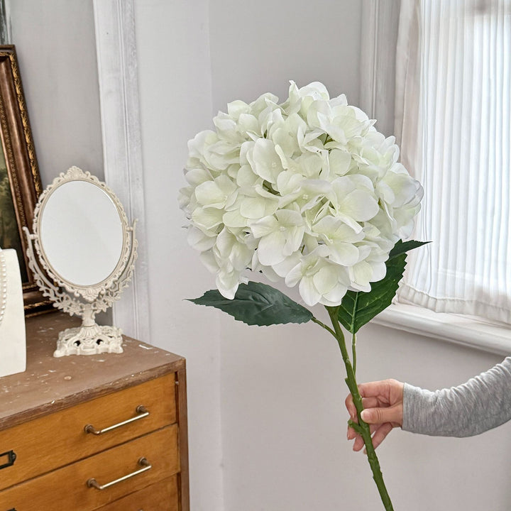 Realistic Faux Hydrangea Bouquet