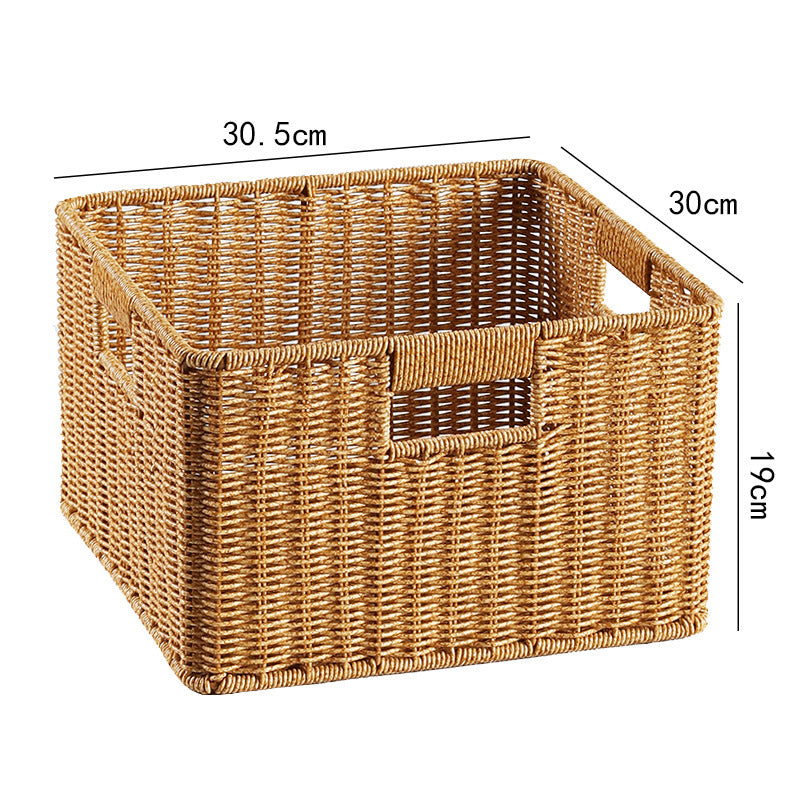 Elegant Woven Storage Basket