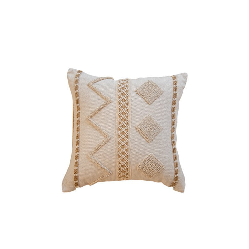 Textured Artisan Throw Pillow