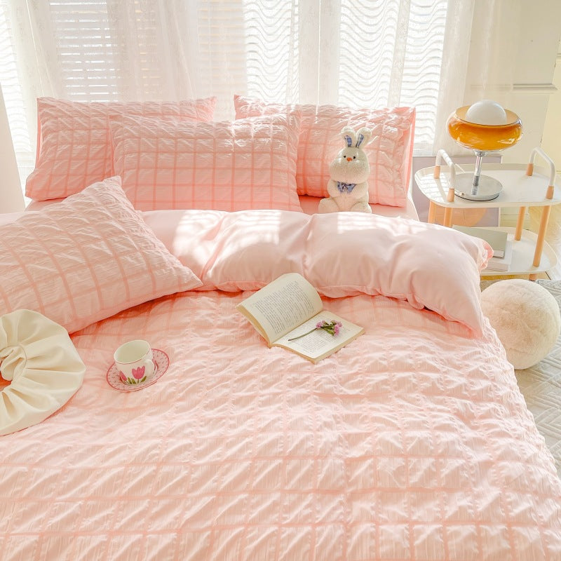 Soft Textured Bedding Set