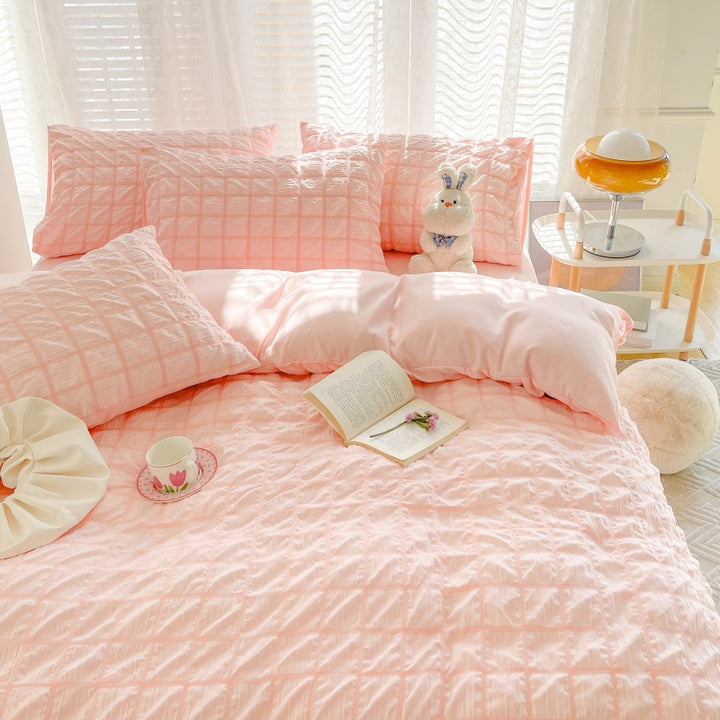 Soft Textured Bedding Set