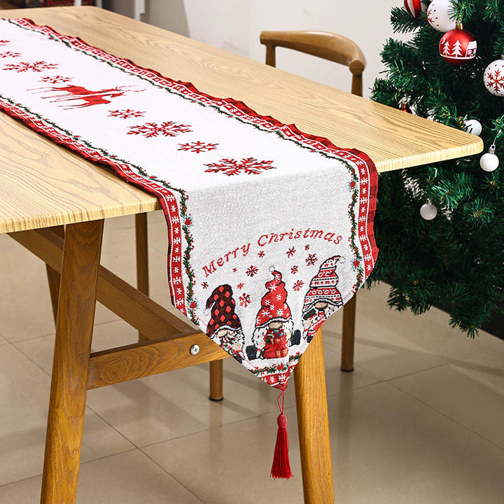 Festive tablecloth with Christmas motif
