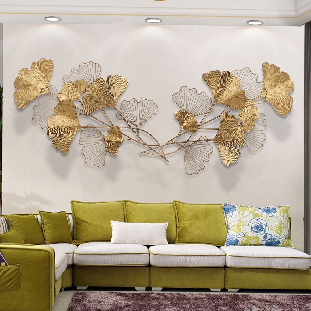Ginkgo Leaf Decorative Wall Art
