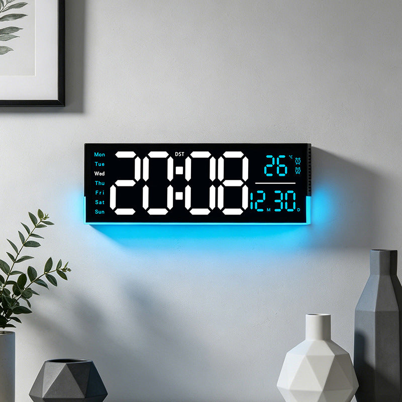 Digital Multifuntion Alarm Clock with LED Display