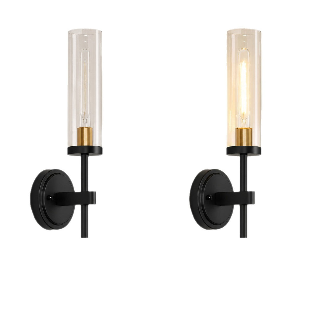 Wall-mounted elegant wall lamp