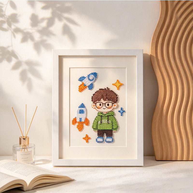 Playful Character Art Frame