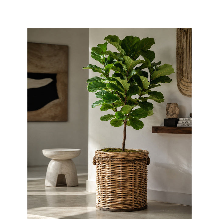High-quality storage basket made of willow