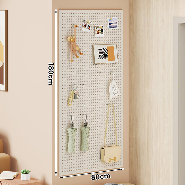 S-Shaped Offset Pegboard Utility Hooks with Support Post
