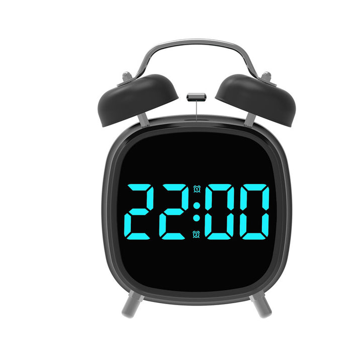 Digital Alarm Clock in Retro Style