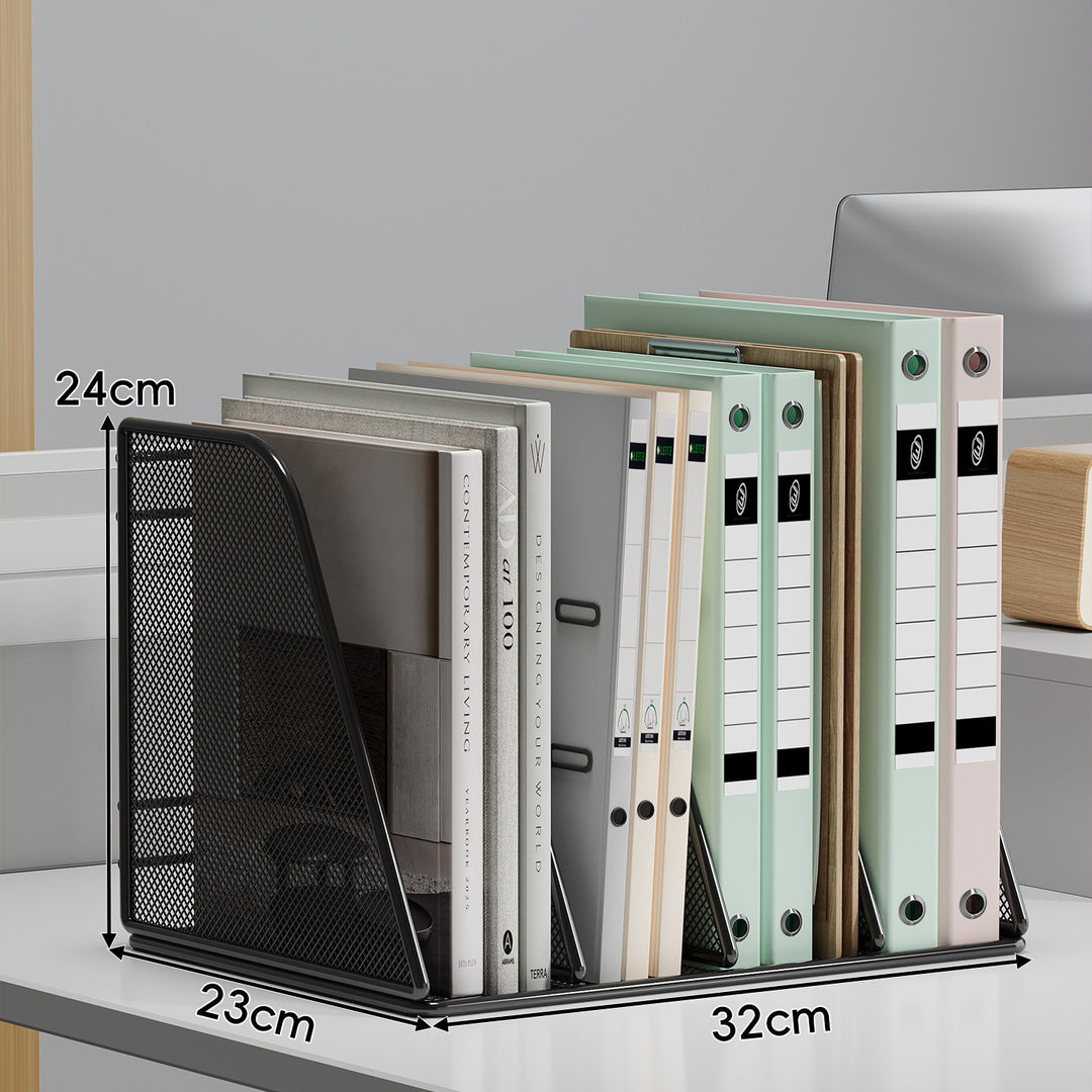 Mesh File Organizer Rack