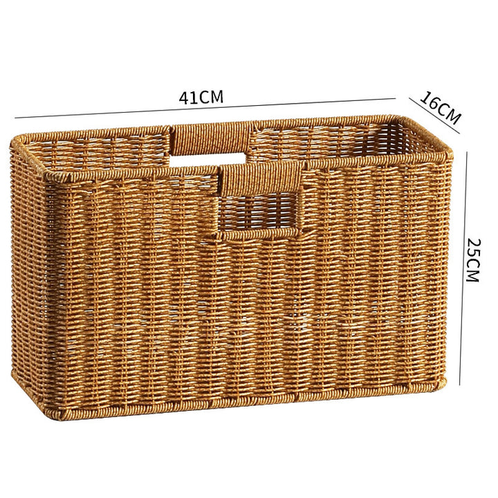 Handcrafted Willow Storage Organizer