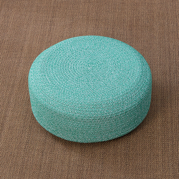 Handcrafted seat pouf