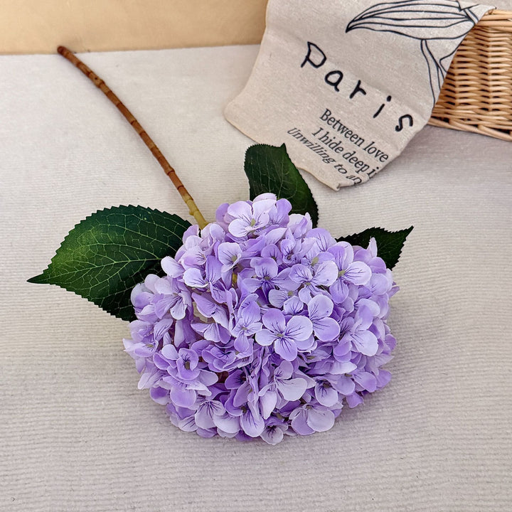 Lifelike Hydrangea Floral Piece