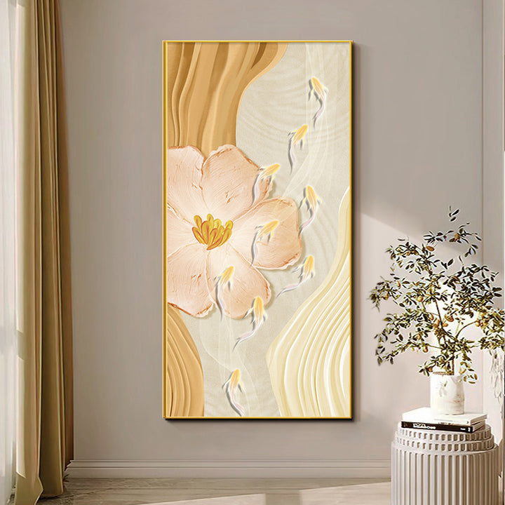 Floral Relief Wall Art