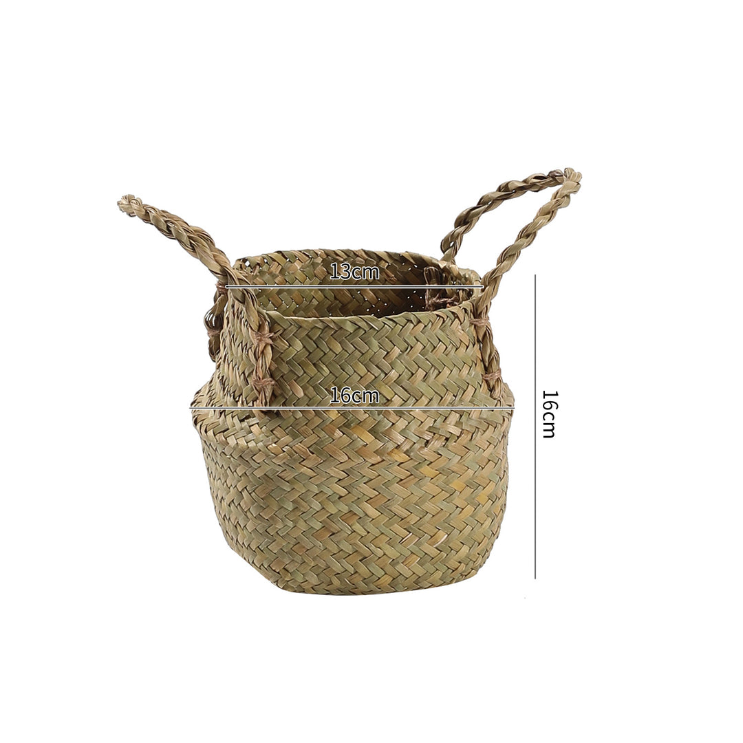 Handcrafted Woven Storage Bucket