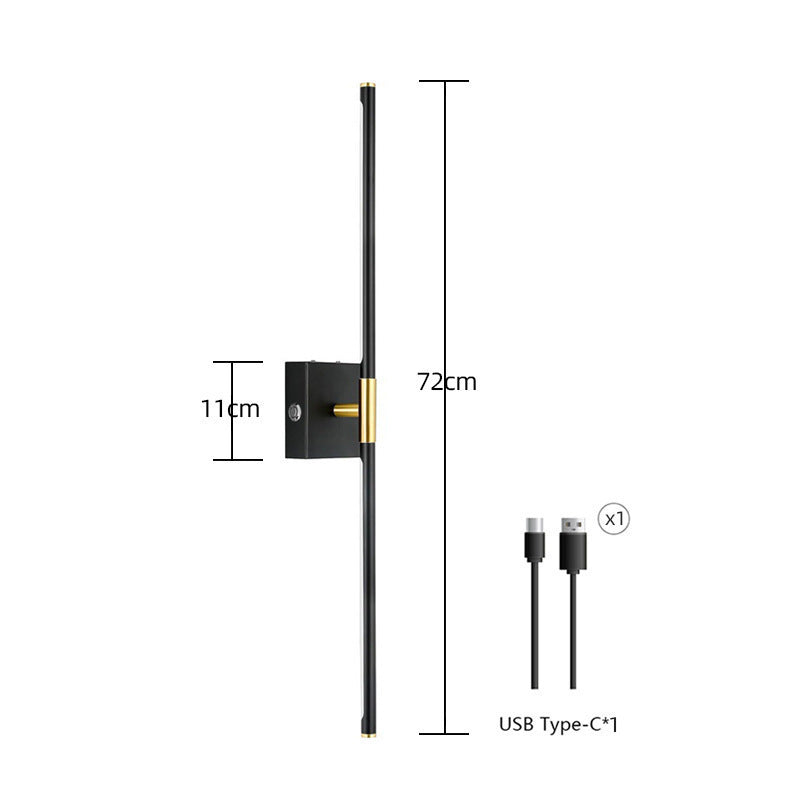 Modern swivel LED wall light
