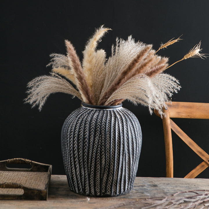 Stylish ceramic vase